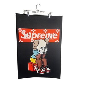 Kaws x Supreme  Rug Non Slip Back